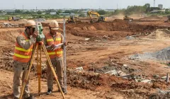 San lấp mặt bằng Bến Cát cần khảo sát cao độ trước khi tính khối lượng