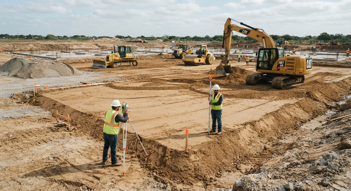 Vai trò quyết định của cao độ hoàn thiện trong giai đoạn chuẩn bị mặt bằng
